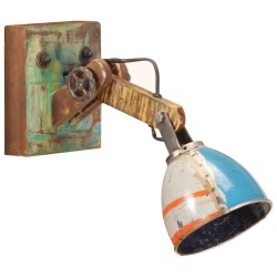 Applique Style industriel Multicolore Ronde E27 