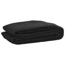 Filet de conteneur PEHD 3,5 x 5 m Noir 