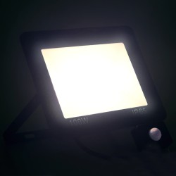 Projecteur à LED avec capteur 100 W Blanc froid 