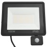 Projecteur à LED avec capteur 100 W Blanc froid 