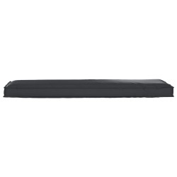 Coussin d'extérieurNoir Polyester Unique Coussin de chaise 