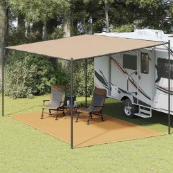 Tapis de tente sable 300x600 cm PEHD 