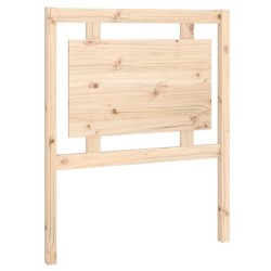 Tête de lit 80,5x4x100 cm Bois massif de pin 