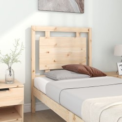 Tête de lit 80,5x4x100 cm Bois massif de pin 