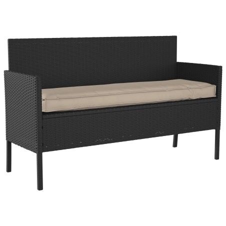 Coussin de Palette pour Banc Taupe 140x40x8 cm en Tissu Oxford 