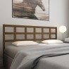 Tête de lit Marron miel 205,5x4x100 cm Bois massif de pin 