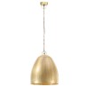 Lampe suspendue industrielle 25 W Laiton Rond 42 cm E27 