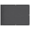 Écran de balcon anthracite 75x1000 cm 100% polyester oxford 