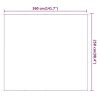 Auvent vertical Blanc 250x360 cm Tissu oxford 
