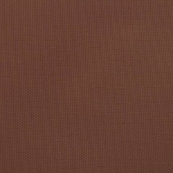 Voile de parasol Tissu Oxford trapèze 3/4x3 m Terre cuite 
