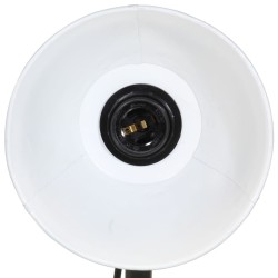 Lampe de bureau 25 W blanc 18x18x60 cm E27 