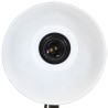 Lampe de bureau 25 W blanc 18x18x60 cm E27 