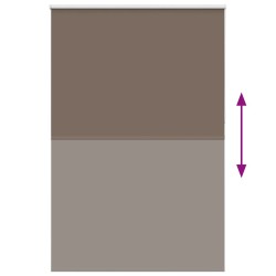 Store enrouleur occultant café 150x230cm largeur du tissu 