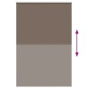 Store enrouleur occultant café 150x230cm largeur du tissu 