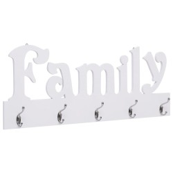 Porte-manteau mural FAMILY 74x29,5 cm 