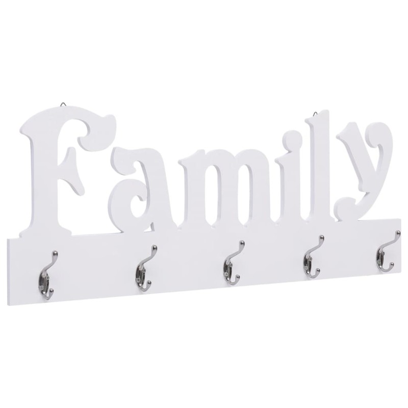 Porte-manteau mural FAMILY 74x29,5 cm 