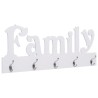 Porte-manteau mural FAMILY 74x29,5 cm 