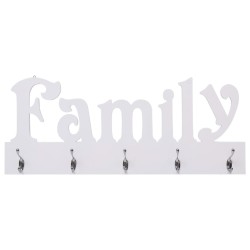 Porte-manteau mural FAMILY 74x29,5 cm 