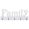 Porte-manteau mural FAMILY 74x29,5 cm 