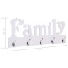 Porte-manteau mural FAMILY 74x29,5 cm 