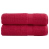 Serviettes de bain de qualité supérieure SOLUND 2 pcs 600g/m² 