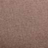 Chaise de bar Taupe Tissu 