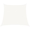 Voile d'ombrage 160 g/m² Blanc 4/5x4 m PEHD 