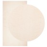 Tapis HUARTE à poils courts doux et lavable beige 80x150 cm 