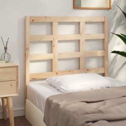 Tête de lit 105,5x4x100 cm Bois massif de pin 