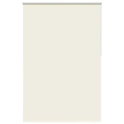 Store enrouleur occultant blanc cassé 160x210 cm largeur tissu 