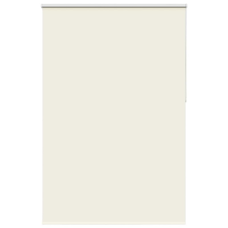 Store enrouleur occultant blanc cassé 160x210 cm largeur tissu 