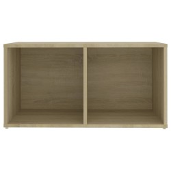 Meuble TV chêne sonoma 72x35x36,5 cm bois d’ingénierie 
