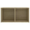 Meuble TV chêne sonoma 72x35x36,5 cm bois d’ingénierie 