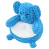éléphant en peluche Bleu  