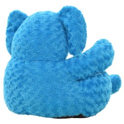 éléphant en peluche Bleu  