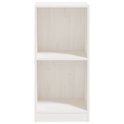 Armoire d'appoint blanc 35,5x33,5x76 cm bois de pin massif 
