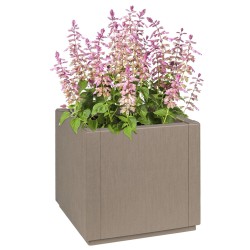 JardinièreMarron Clair 36x36x35 cm PP 