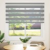 Store enrouleur tamisant 140 x 175 cm gris 