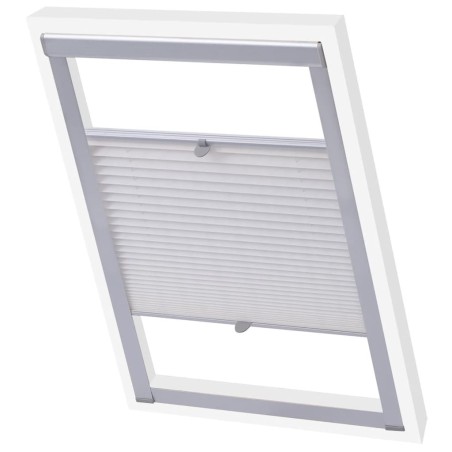 Store plissé Blanc CK04 