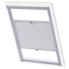 Store plissé Blanc CK04 