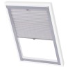 Store plissé Blanc CK04 