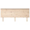 Tête de lit 184x6x82,5 cm Bois massif de pin 