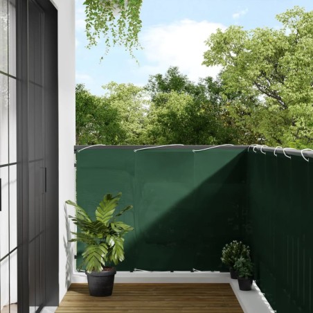 Écran de balcon vert foncé 120x800 cm 100% polyester oxford 