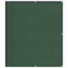Écran de balcon vert foncé 120x800 cm 100% polyester oxford 