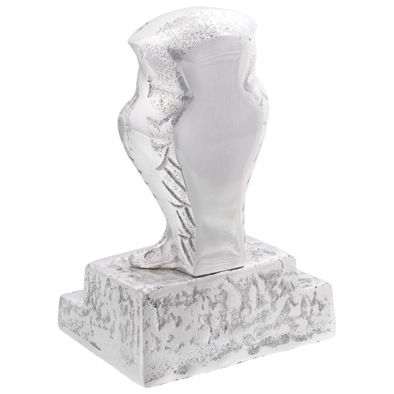 Serre-livres 2 pcs Argent 12x9x19 cm Aluminium Hibou 