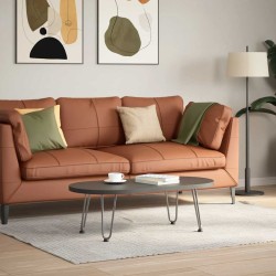 Pieds en épingle à cheveux pour table basse 4 pièces Acier naturel 30 cm Acier massif 