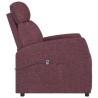 Fauteuil Violet Tissu 