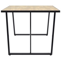Table de salle à manger Chêne 200x100x75 cm MDF 