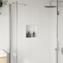 Niche de douche blanc mat 32x32x9 cm acier inoxydable 