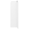 Niche de douche blanc mat 32x32x9 cm acier inoxydable 